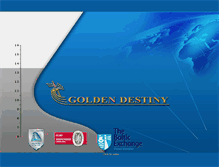 Tablet Screenshot of goldendestiny.com